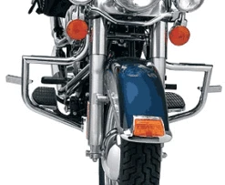 Lindby Twinbar Engine Guard - Softail FLSTC / FLSTF / FLSTN '00-up
