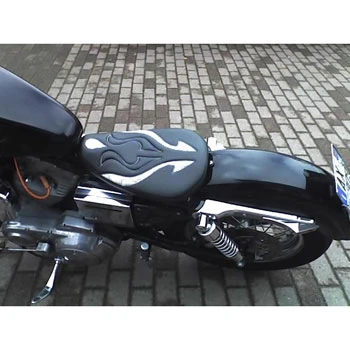 Granucci Fantasy Python Solo Drivers Seat For Harley-Davidson Sportster 883 & 1200 82-03