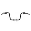 LA Choppers Hefty Ape Hanger Handlebar Black 12" Rise - Harley