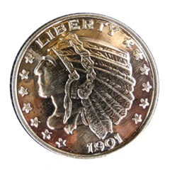 Aeromach CI-1045D Antique Nickel Power Button Cover, Chrome For Indian Chief (2014-)