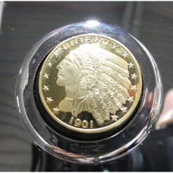 Aeromach CI-1045 Power Button Cover For Indian Chief (2014-current)