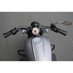 Aeromach CI-2200B Retro Handle Bars, Black For Indian Scout (2014-current)