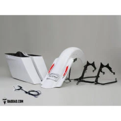 Bad Dad 81166 Complete Competition Kit With Taillights For Harley 140mm Softails '86-'17