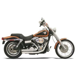 Bassani 13113D Chrome FireSweep 2:2 Exhaust System For Harley Dyna '06-'17