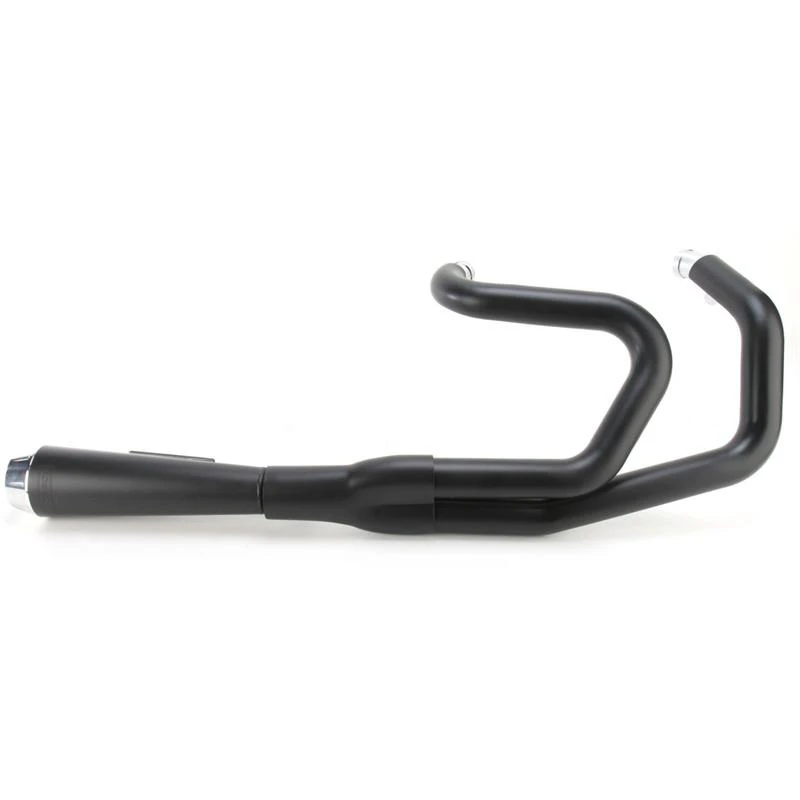 Bassani 14122J Black Road Rage Short 2:1 Full Exhaust For Harley Sportster '04-'13 - Image 2