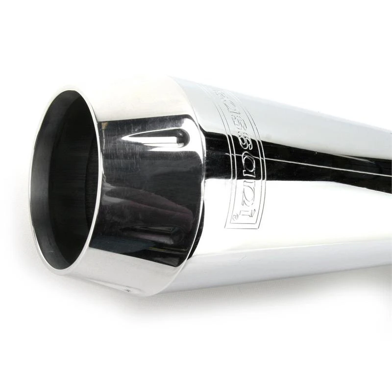 Bassani 14212J Chrome Road Rage Short 2:1 Full Exhaust For Harley Sportster '86-'03 - Image 2