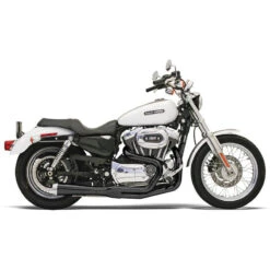 Bassani 14222J Black Road Rage Short 2:1 Full Exhaust For Harley Sportster '86-'03