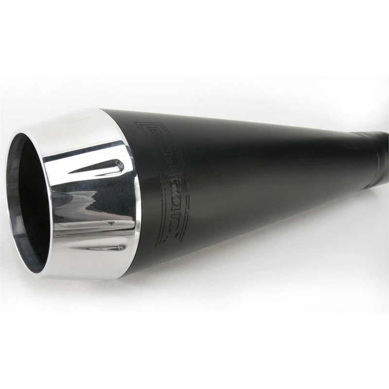 Bassani 14222J Black Road Rage Short 2:1 Full Exhaust For Harley Sportster '86-'03 - Image 2
