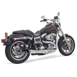 Bassani 1D32R Chrome Road Rage II 2:1 Mega Power Exhaust For Harley Dyna '91-'17