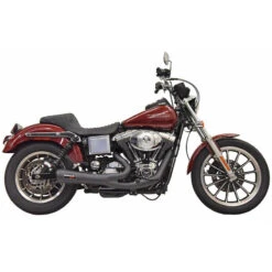 Bassani 1D5B Black Road Rage Ripper 2:1 Exhaust For Harley Dyna '91-'05
