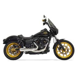 Bassani 1D6C Chrome Road Rage Ripper 2:1 Exhaust For Harley Dyna '06-'17