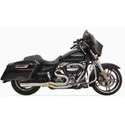 Bassani 1F22SS Stainless Road Rage III Mid 2:1 Full Exhaust For Harley Baggers '17-