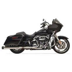Bassani 1F24A 2:2 Dual Headpipes, Chrome For Harley Baggers / Tri Glide '17-
