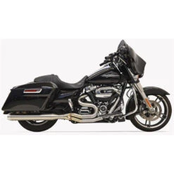 Bassani 1F28SS Stainless Road Rage III Long 2:1 Full Exhaust For Harley Baggers '17-