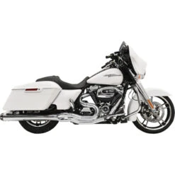Bassani 1F51R Chrome Road Rage 2:1 B4 Exhaust, Megaphone For Harley Baggers '17-'21