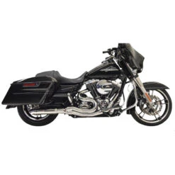 Bassani 1F67C Chrome Road Rage II 2:1 Exhaust, Hot Rod For Harley Baggers '95-'06