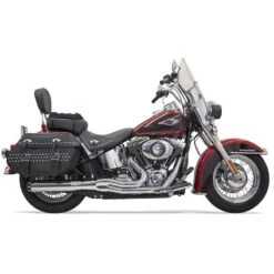 Bassani 1S18R Chrome Road Rage II B1 Power 2:1 Exhaust For Harley Softail '86-'17