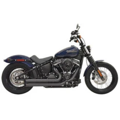 Bassani 1S35DB Pro Street Black 2:1 Exhaust For Harley Softail '18-'21