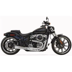 Bassani 1S62R Chrome Road Rage 2:1 Exhaust For Harley Softail Breakout/Fat Boy '18-