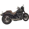 Bassani 1S72M Road Rage 2:1 Mercury Exhaust For Harley Softail Models '18-'22