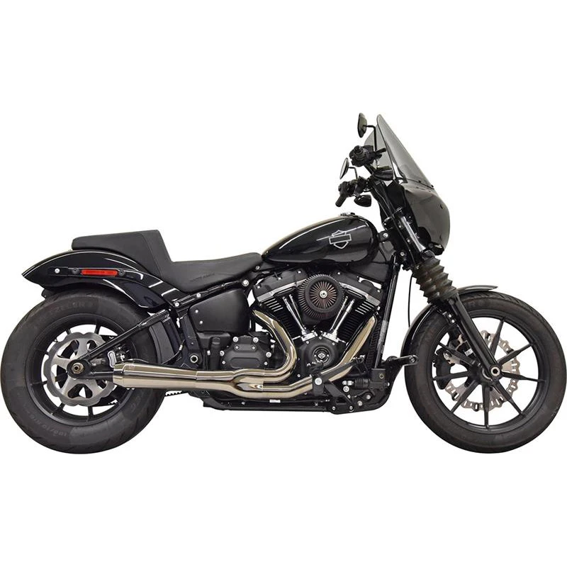 Bassani 1S72M Road Rage 2:1 Mercury Exhaust For Harley Softail Models '18-'22 - Image 2