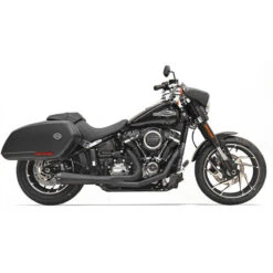 Bassani 1S81RB Black Road Rage 2:1 Exhaust For Harley Softails '18-'22