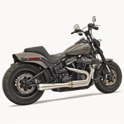 Bassani 1S92SS Stainless Road Rage 2:1 Exhaust For Harley Softail Fat Bob & Slim '18-'21