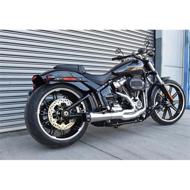 Bassani 1S94R Chrome Road Rage 2:1 Full Exhaust For Harley Softails '18-'21 - Image 2