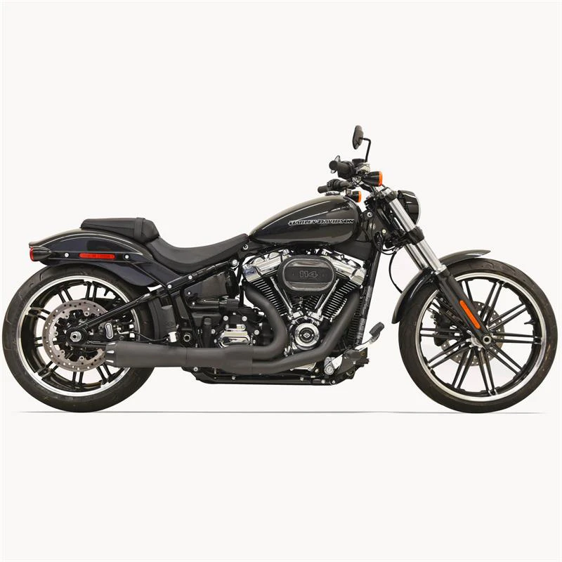 Bassani 1S94RB Black Road Rage 2:1 Full Exhaust For Harley Softails '18-'21 - Image 2