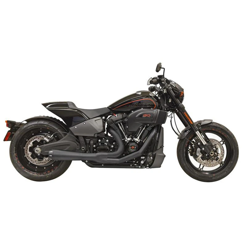 Bassani 1S94RB Black Road Rage 2:1 Full Exhaust For Harley Softails '18-'21 - Image 3