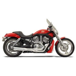 Bassani 1V18R Chrome Road Rage B1 Power 2:1 Full Exhaust For Harley V-Rod '02-'05