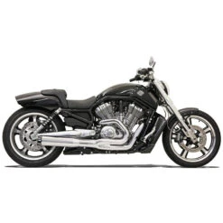 Bassani 1V38R Chrome Road Rage 2:1 Full Exhaust For Harley V-Rod '07-'17