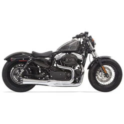 Bassani 1X32R Chrome Road Rage II Mega Power Full Exhaust For Harley Sportster '14-'20