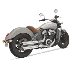 Bassani 8S17SC 3" Chrome Slip-on Exhausts For Indian Scout (2015-)