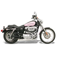 Bassani XL-325F Chrome Pro Street 2:2 Full Exhaust For Harley Sportster '86-'03
