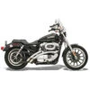 Bassani XL-FF12 Chrome Sweeper Radius 2:2 Full Exhaust For Harley Sportster '86-'03