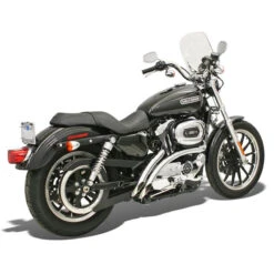 Bassani XL4-FF12CL Chrome Sweeper Radius 2:2 Full Exhaust For Harley Sportster '07-'13