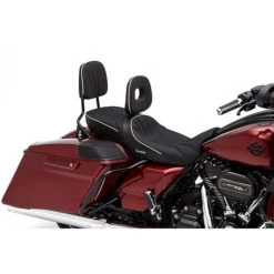 Corbin HD-FLH-9-DT-T-E Tall Rider Dual Tour Seat(w/ Heat) For Harley Touring (2009-)