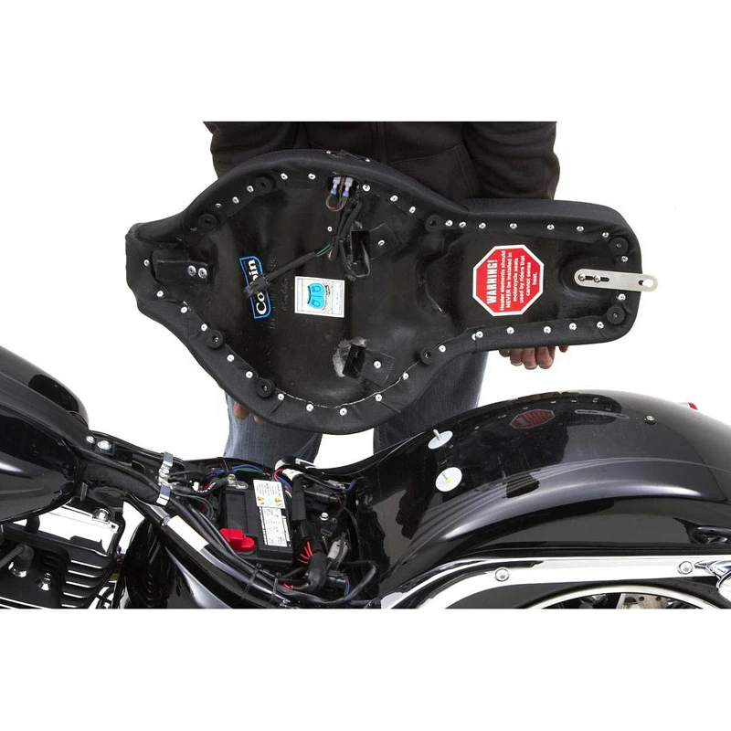 Corbin HD-ST-BO-13-SP Solo & Pillion Seat(No Heat) For Harley Softail Breakout '13-'17 - Image 11