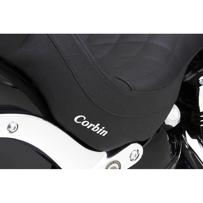 Corbin HD-ST-BO-13-SP Solo & Pillion Seat(No Heat) For Harley Softail Breakout '13-'17 - Image 7