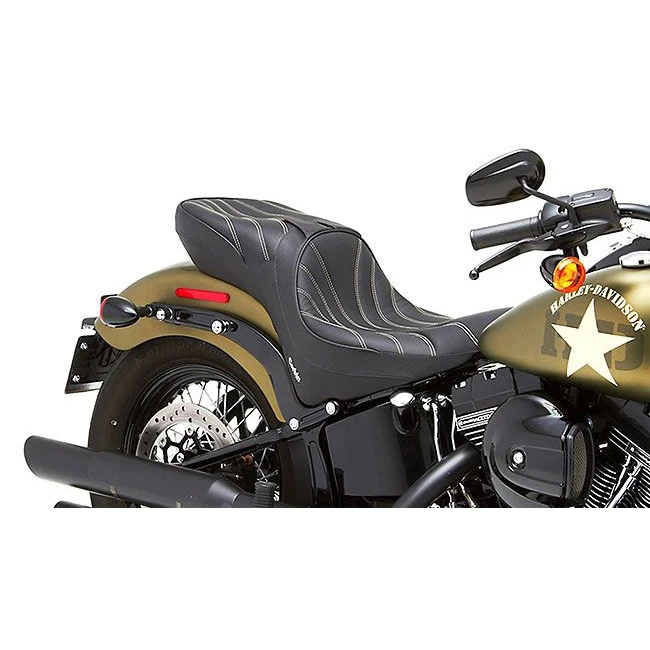 Corbin HD-ST-SL-16-DT Dual Tour Seat(no Heat) For Harley Softail Slim / S (2016-2017) - Image 2