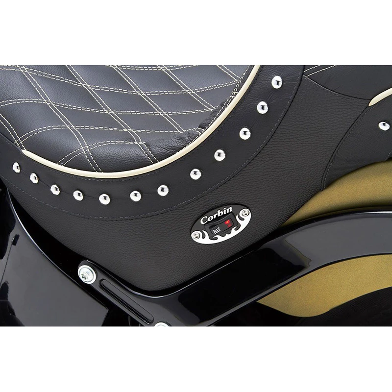 Corbin HD-ST-SL-16-DT Dual Tour Seat(no Heat) For Harley Softail Slim / S (2016-2017) - Image 5