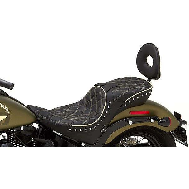 Corbin HD-ST-SL-16-DT Dual Tour Seat(no Heat) For Harley Softail Slim / S (2016-2017) - Image 9