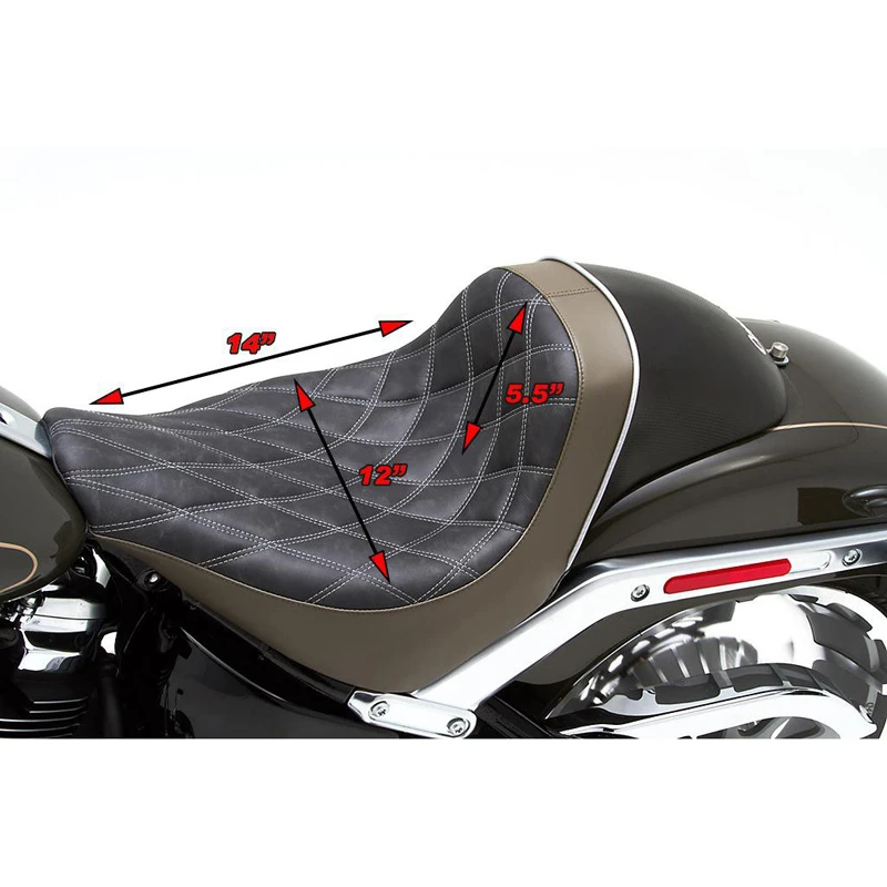 Corbin HD-ST18-FBY-W The Wall Seat For Harley Softail Fat Boy (2018-) - Image 10