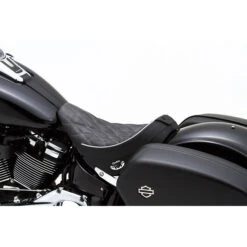 Corbin HD-ST18-SG-S-E Classic Solo Seat(w/ Heat) For Harley Softails (2018-)