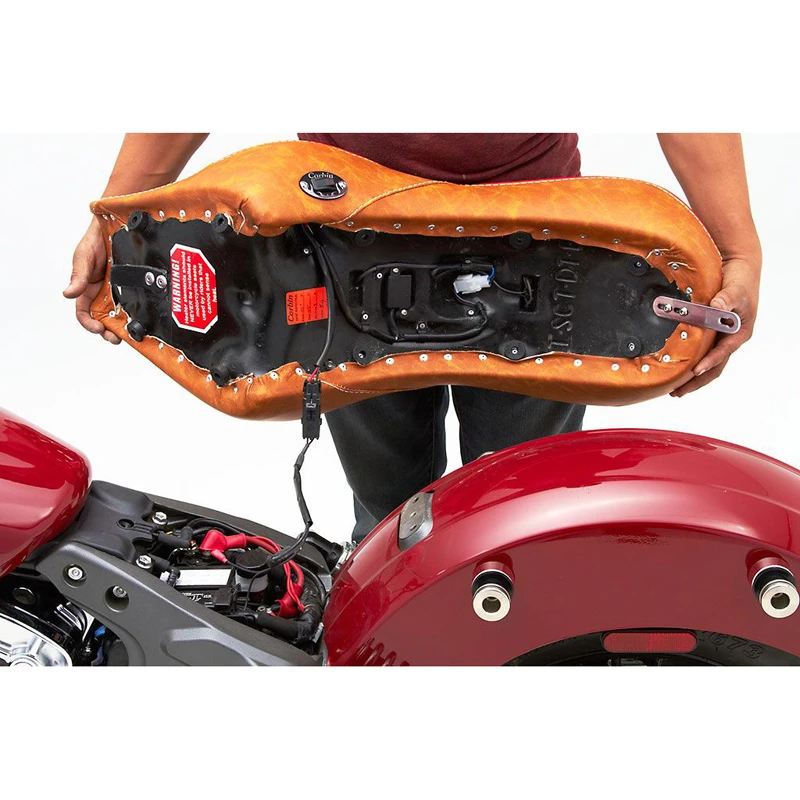 Corbin I-SCT-DT-E Dual Touring Seat, Heated For Indian Scout / Sixty (2015-) - Image 18