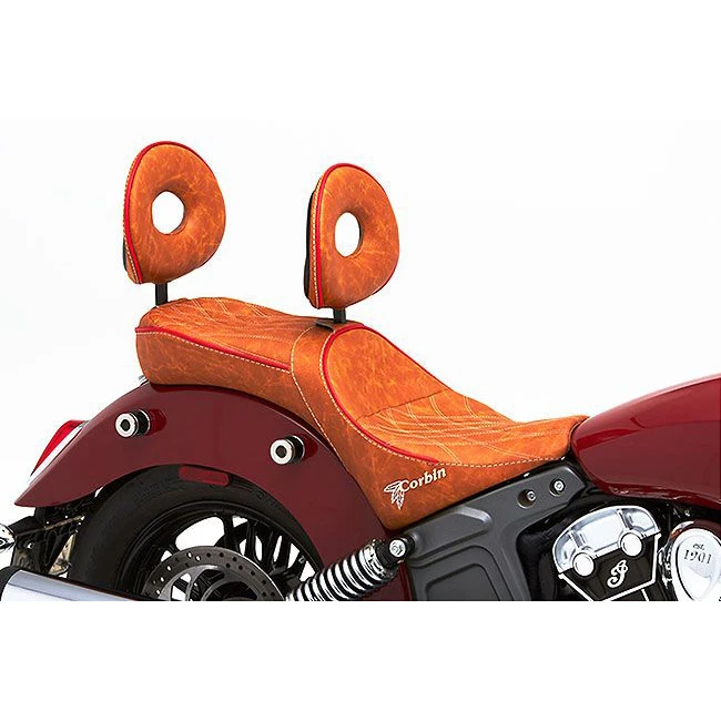 Corbin I-SCT-DT-E Dual Touring Seat, Heated For Indian Scout / Sixty (2015-) - Image 7