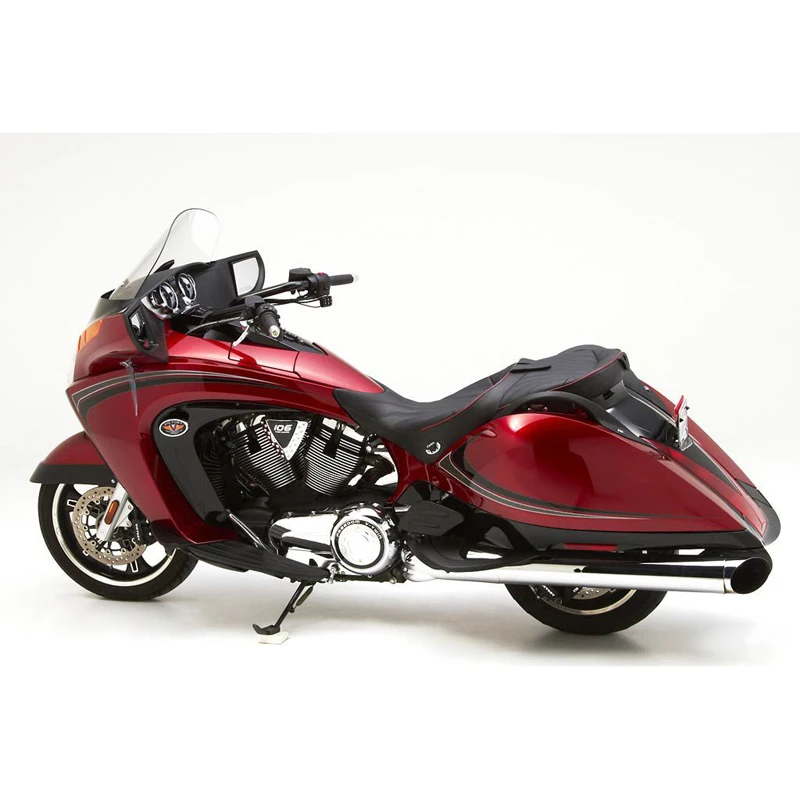 Corbin V-VSN-7-DT Dual Tour Seat, No Heat For Victory Vision (2007-2016) - Image 14