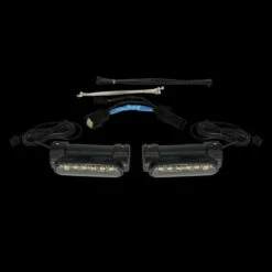 Custom Dynamics CD-CB-AW-SS8 Run & Turn Signal Engine Guard LED Lights For Harley (2009-2013)