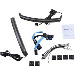 Custom Dynamics CD-INDBAG-SWP-S LED Saddlebag Lights, Smoked Lens For Indian Models